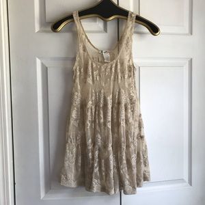 SHIMMER SLIP KNIT DRESS